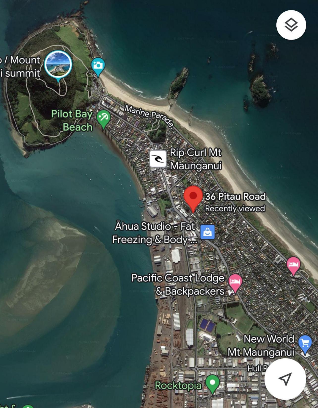 Downtown B&B Mount Maunganui Luaran gambar